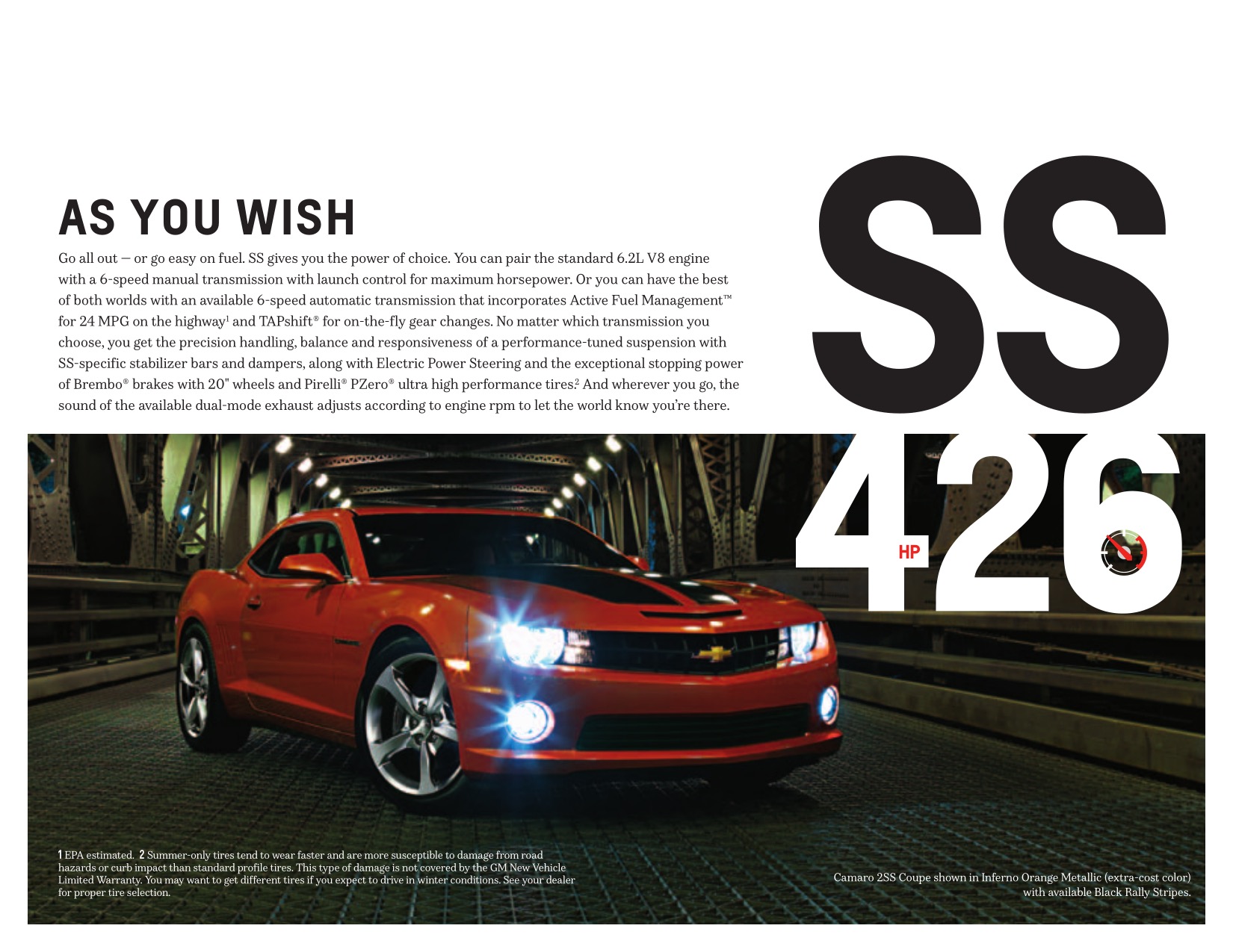 2013 Chev Camaro Brochure Page 8